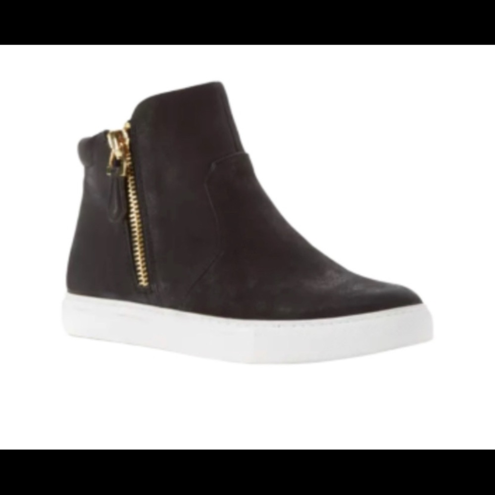 Kenneth Cole Black Ankle Boot Sneakers